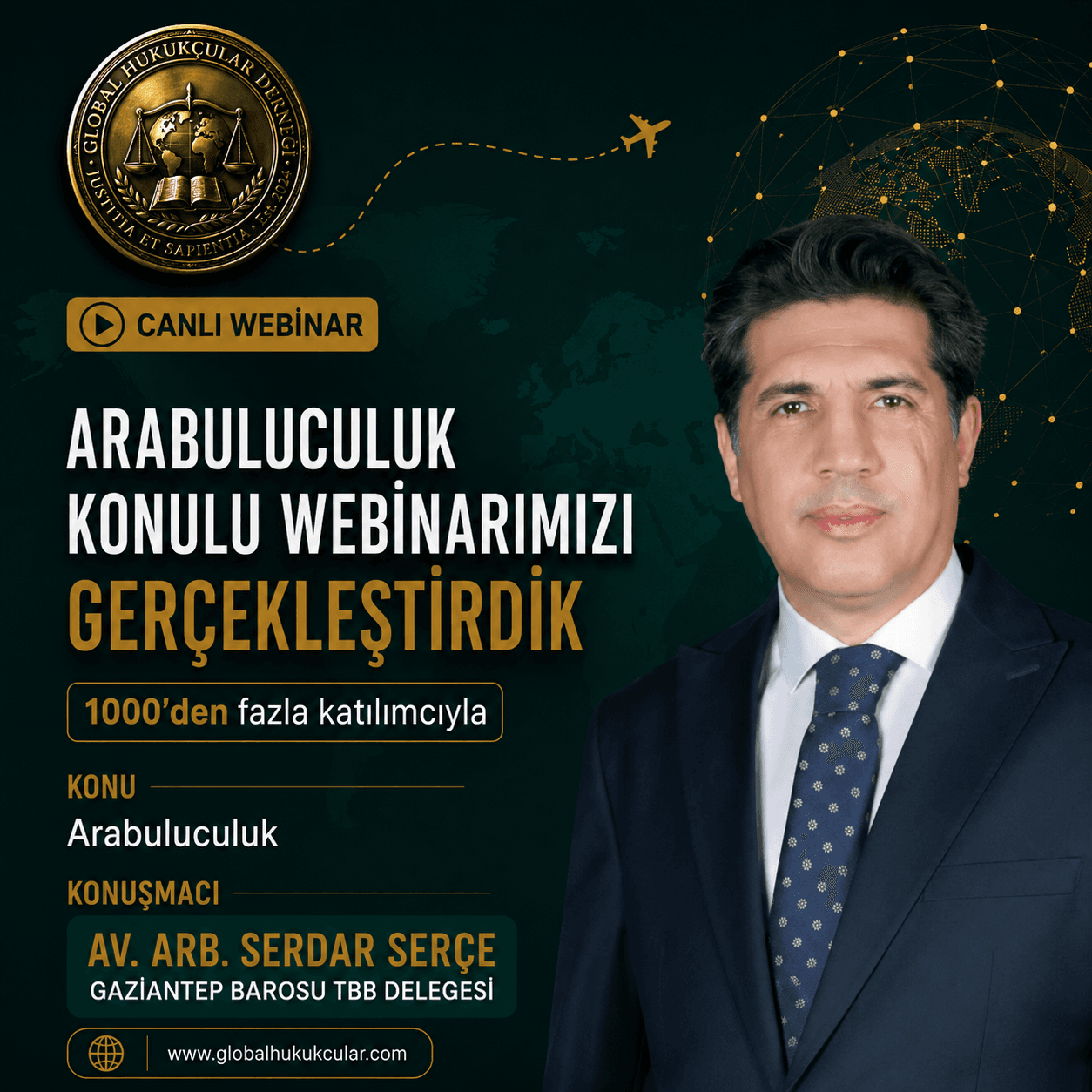 Serdar Serçe Anlattı: Arabuluculuk Başlığı Hukukçuların Gündeminde